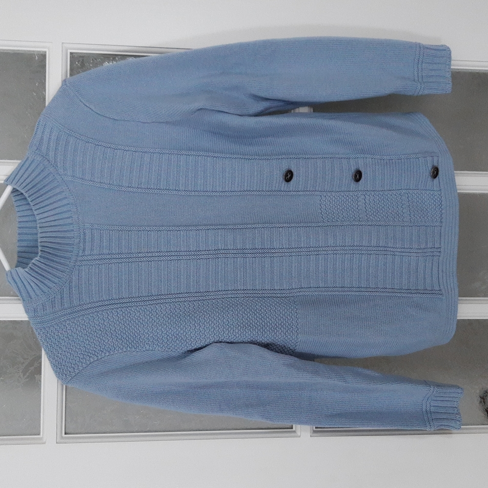 Vintage knit mockneck sweater***